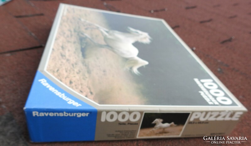 Vintage Ravenburger 1000 db-os puzzle LÓ