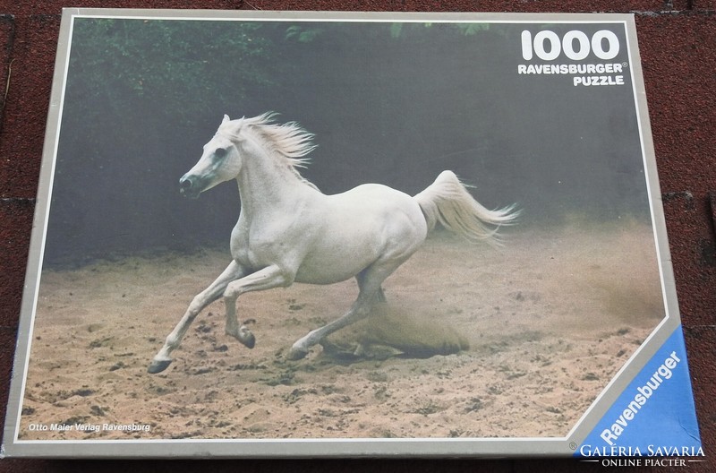 Vintage ravenburger 1000 piece puzzle horse
