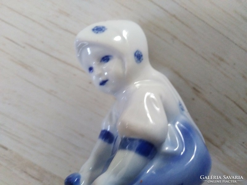 Zsolnay porcelain doll