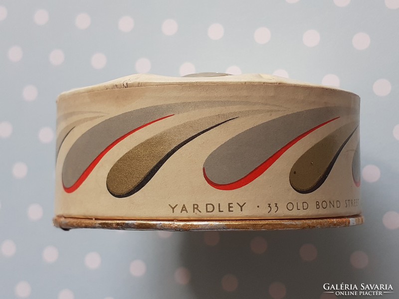 Old yardley london powder box vintage powder packaging