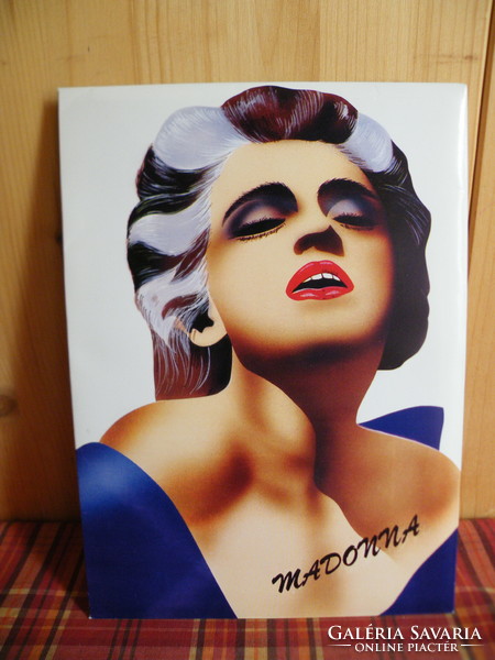 Stationery package depicting an old retro madonna, 10 - 10 pieces, from the 1980s, koperta kft.