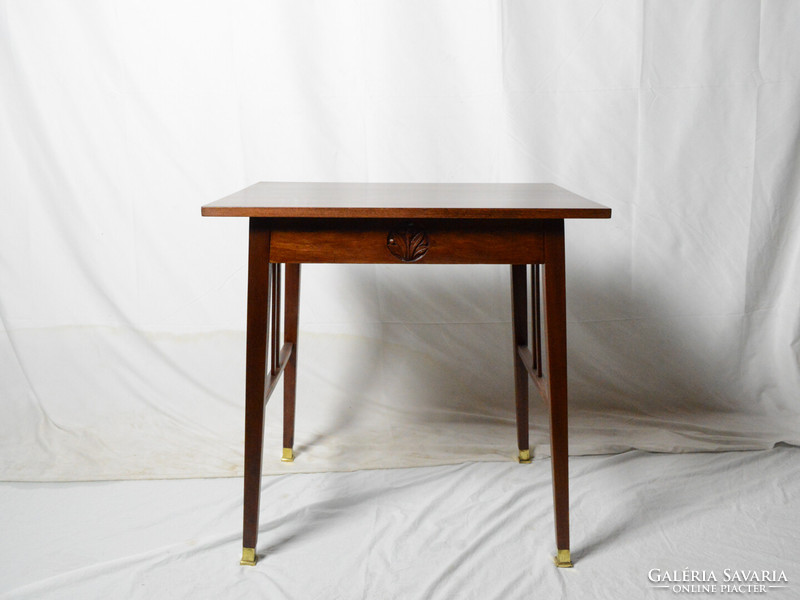 Antique Art Nouveau side table (restored)