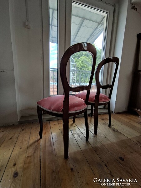 Biedermeier chair / new upholstery /