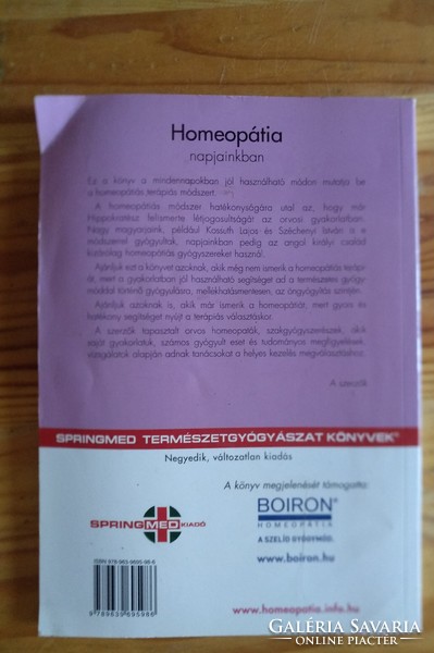 Homeopathy nowadays, negotiable