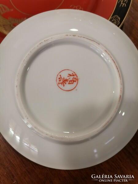 Sárkányos Kínai porcelán teskészlet