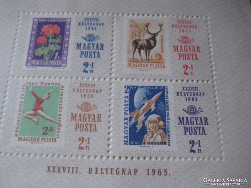 First day, xxxviii stamp day 1965