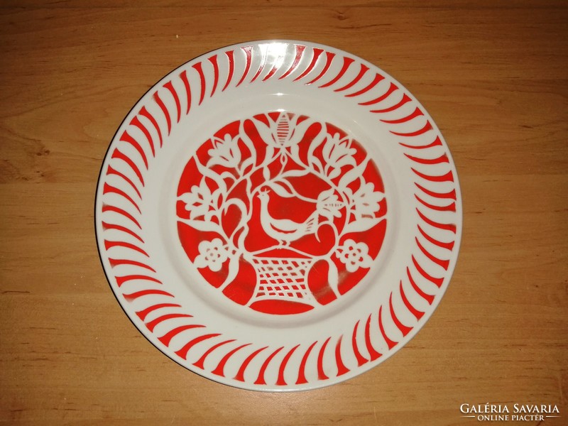 Hollóház porcelain wall plate 24 cm (ap)