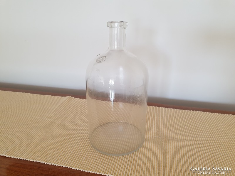 Old vintage sealed bottle 3 l 29cm