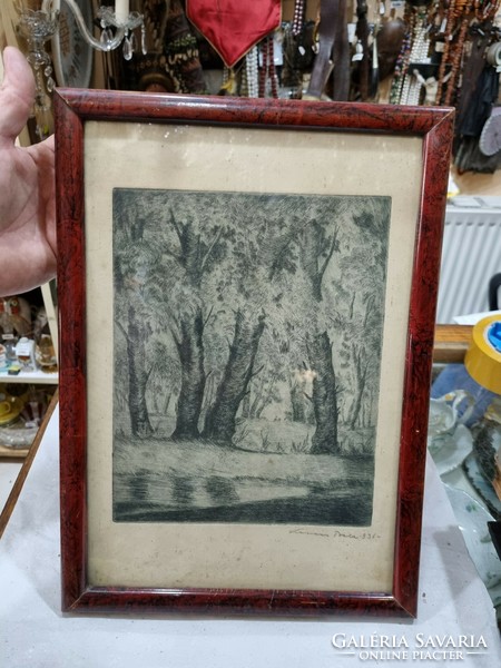 Etching frame