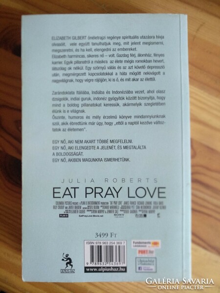 Gilbert: eat, pray, love. Tastes, prayers, loves, negotiable