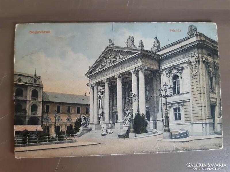 Oradea, theater postcard, 10s, 20s