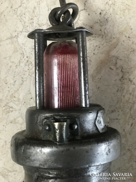 Antik banyaszlámpa,Karbid lámpa