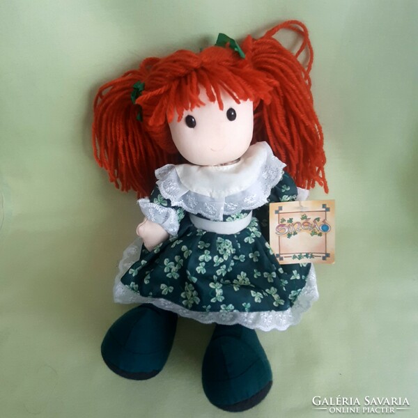 Irish textile doll, Allie brand