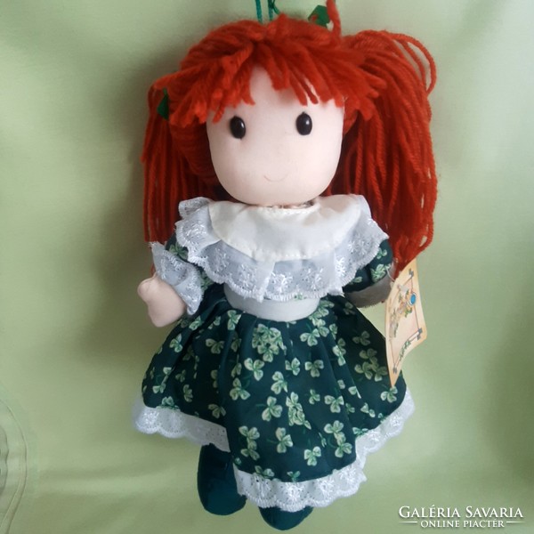 Irish textile doll, Allie brand