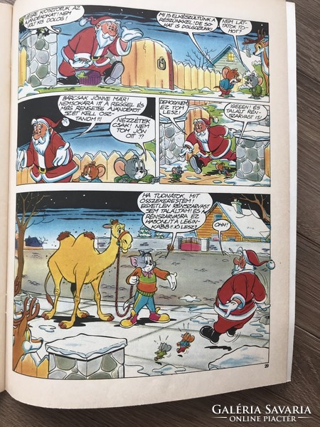 Tom és Jerry karácsonyi képregény album