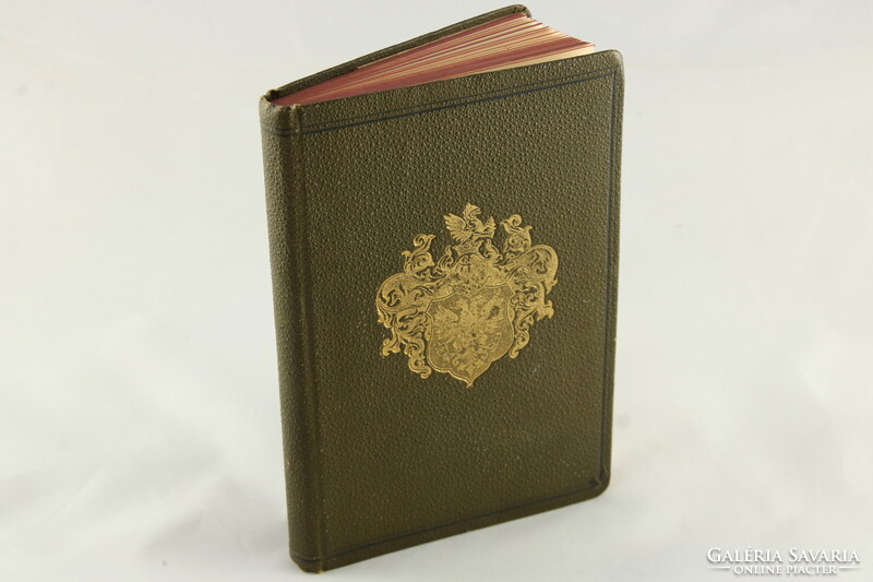 1891 Yearbook of Hungarian printers - rare in gotterayer binding