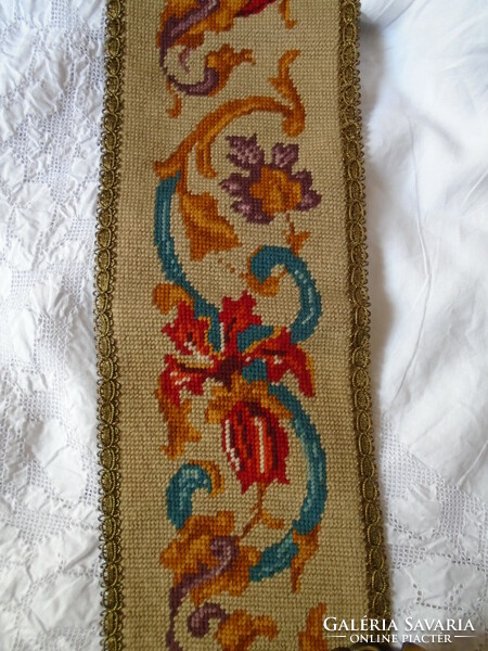 Tapestry maid with copper fittings.