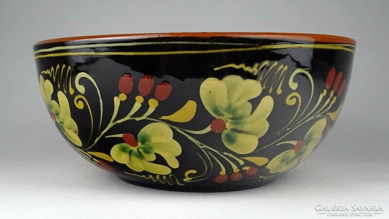 1J165 old marketplace ceramic serving bowl
