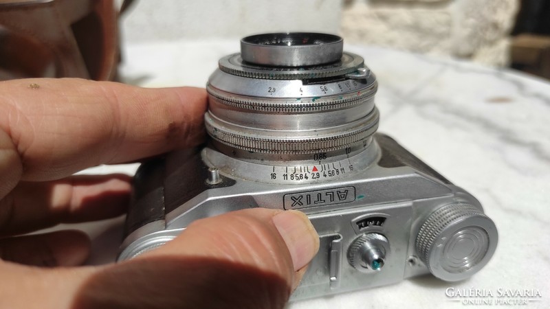 Antik fényképezőgép kamera fotó . Videó is! Altix Germany