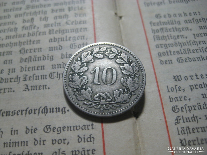 10  Centimes  1881  CH    Svájc