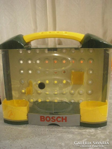 Bosch gyerek játék  nagyméretű fiókos.ajtós  rendszerező ritkaság eladó 35 x 30 x 12-cm