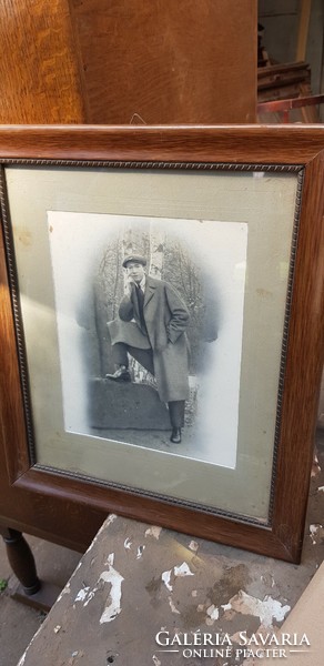 Old photo framed