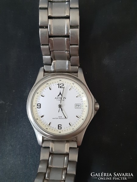 Astron titanium watch
