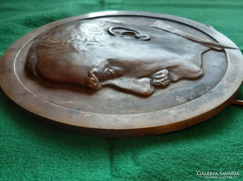 Frim Jenő Körmendi: Aladár Fischer Dr., Bronze relief, 1929