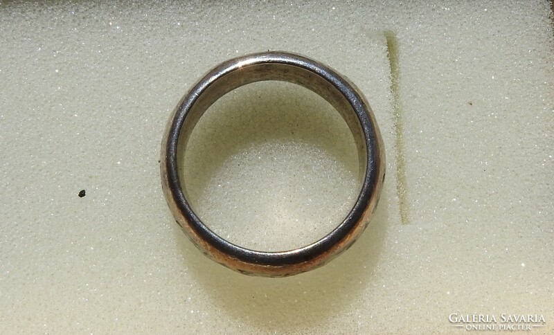 Tűzzománc ezüst gyűrű