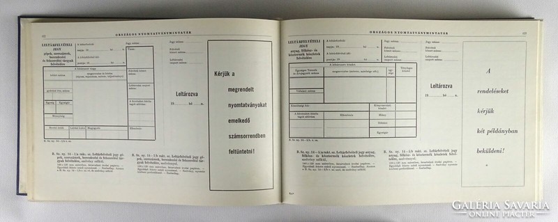 1J245 Országos nyomtatvány mintatár V. kiadás 1979 PIÉRT ÁRUKATALÓGUS