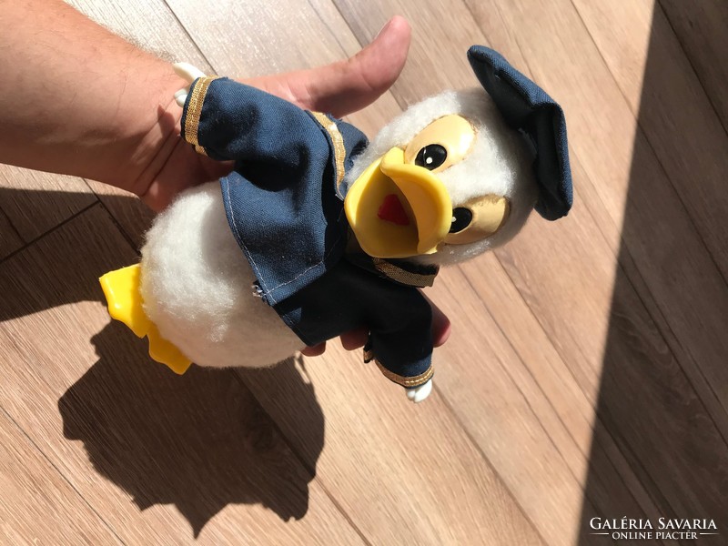 Antique donald duck with sailor old toy figurine