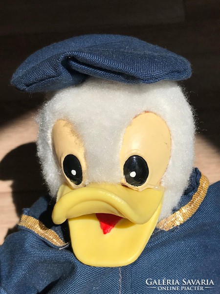 Antique donald duck with sailor old toy figurine