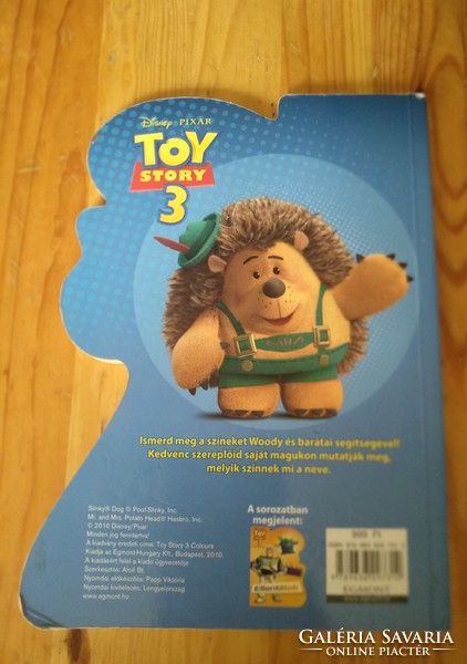 Toy Story 3. Színek, fejlesztő könyv, Alkudható