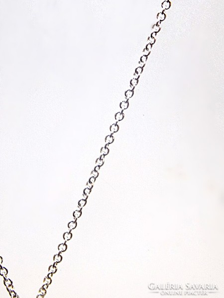 Silver chain with pendant (zal-ag103082)