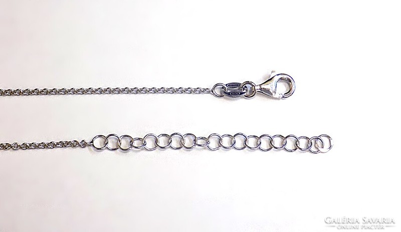 Silver chain with pendant (zal-ag103082)