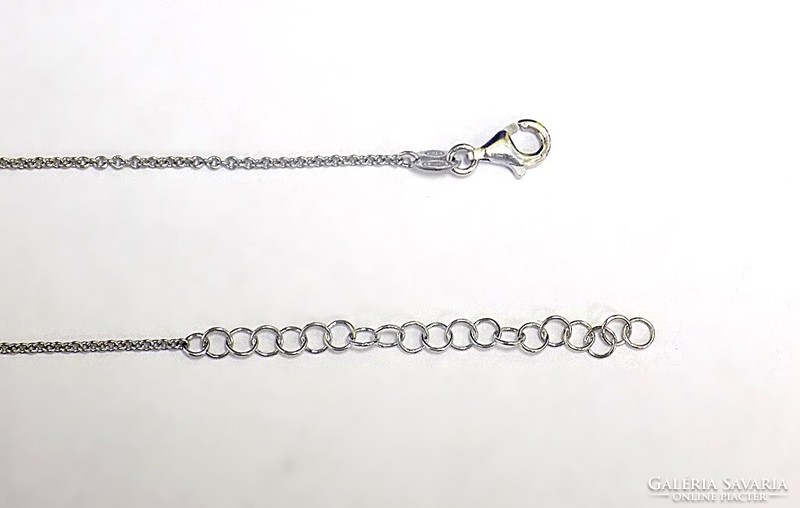 Silver chain with pendant (zal-ag101713)
