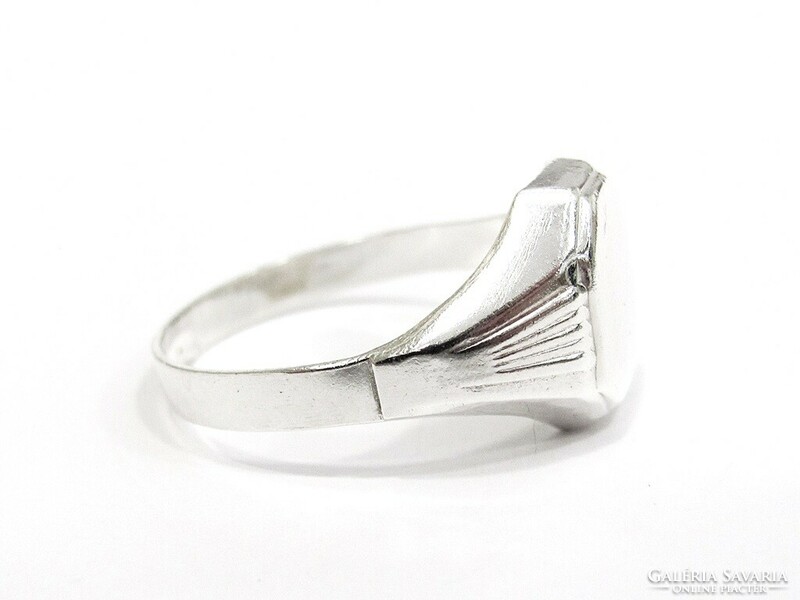 Ezüst pecsétgyűrű (Kecs-Ag103987)