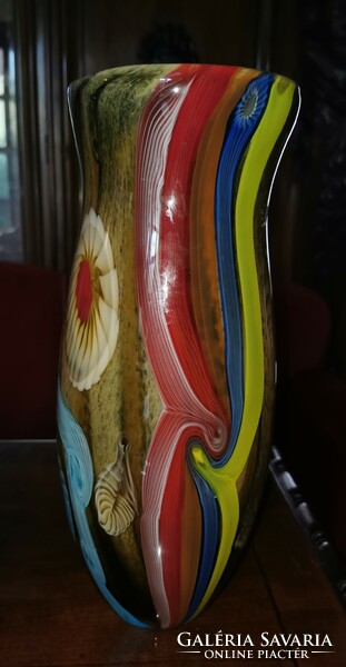 Gyűjteményből kínálom megvételre: Muránói üveg váza