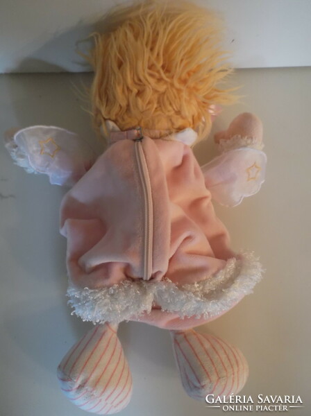 Bag - angel face - marked - 40 x 20 cm - plush - bag - very soft - super sweet - brand new