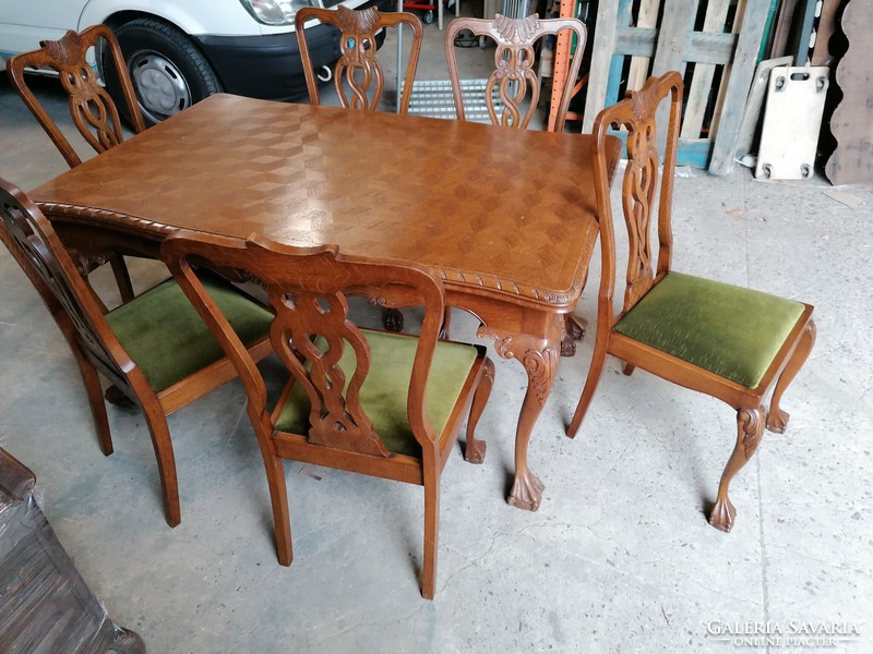 Baroque chippendale dining room