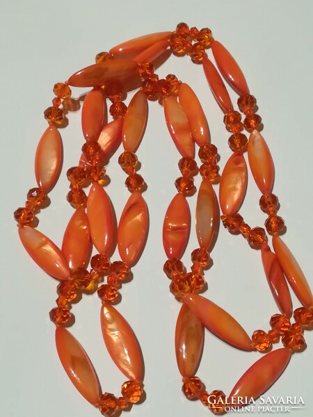 Shell beaded necklace.