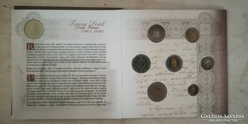 Coins of Hungary deák ferenc 2003 bu circulation row