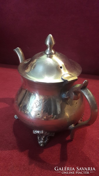 Old silver-plated jug 1 (m2570)