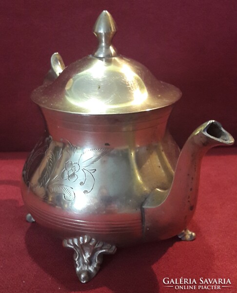 Old silver-plated jug 1 (m2570)