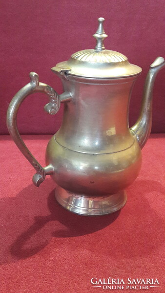 Old silver-plated jug 3 (m2572)