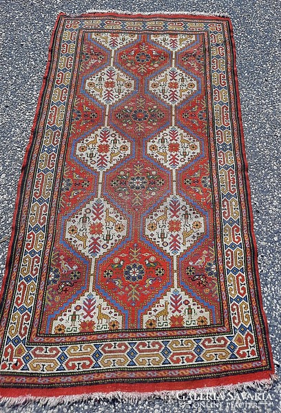 Antique rug from Békésszentandrás 90 x 170 cm