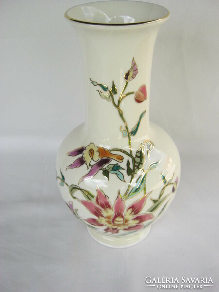 Zsolnay porcelán váza 26 cm