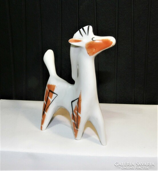 Rare art deco horse, horse - raven house porcelain