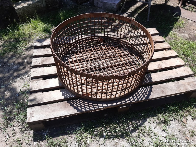 Rugged iron basket