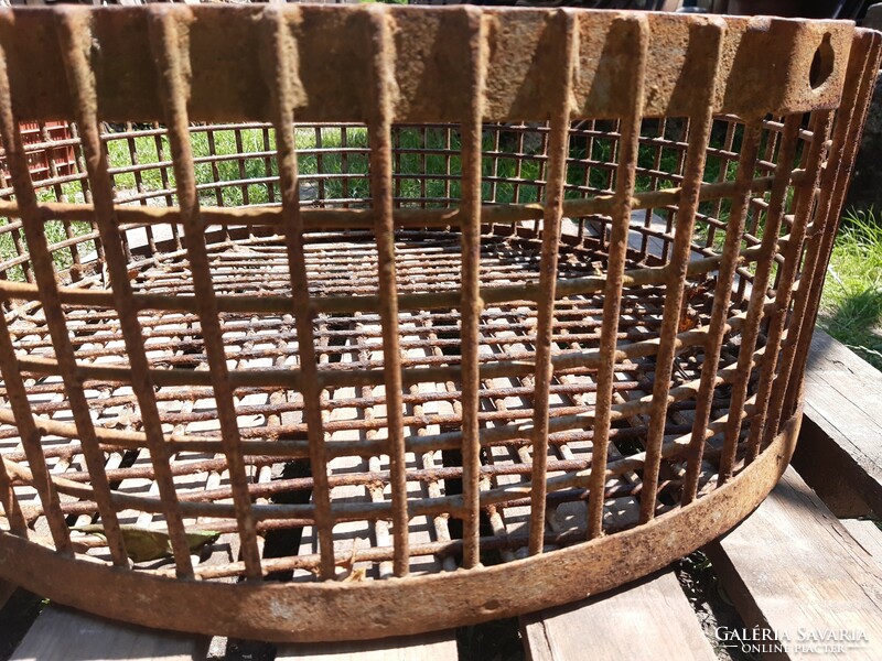 Rugged iron basket